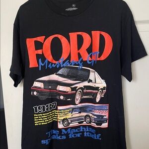 Ford Mustang GT Graphic Black Tee
